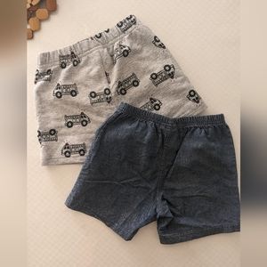 Carter's 2pk cotton shorts. 18 Months